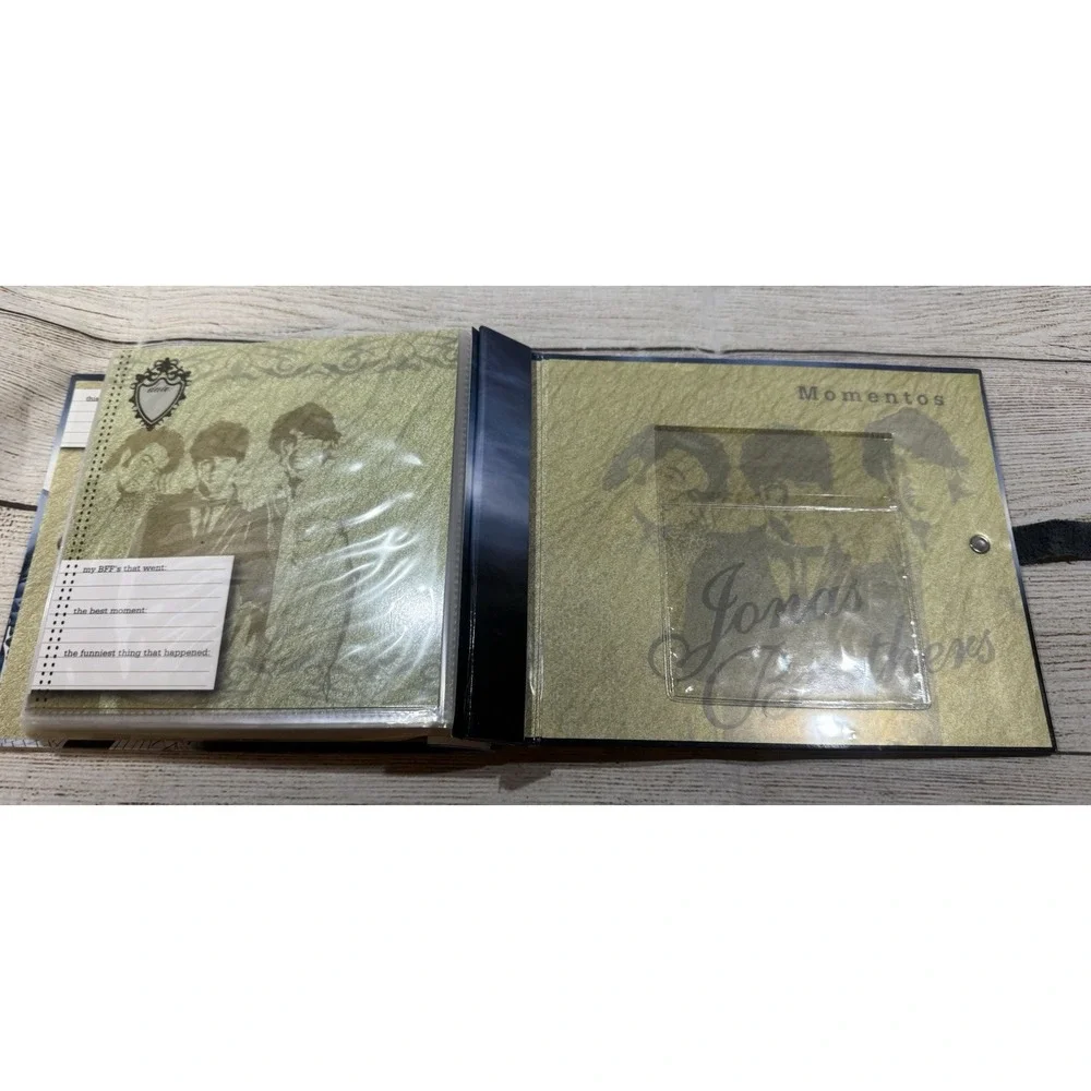 NEW Jonas Brothers Ticket Stub Journal Hardcover Book Y2K nostalgic nostalgia